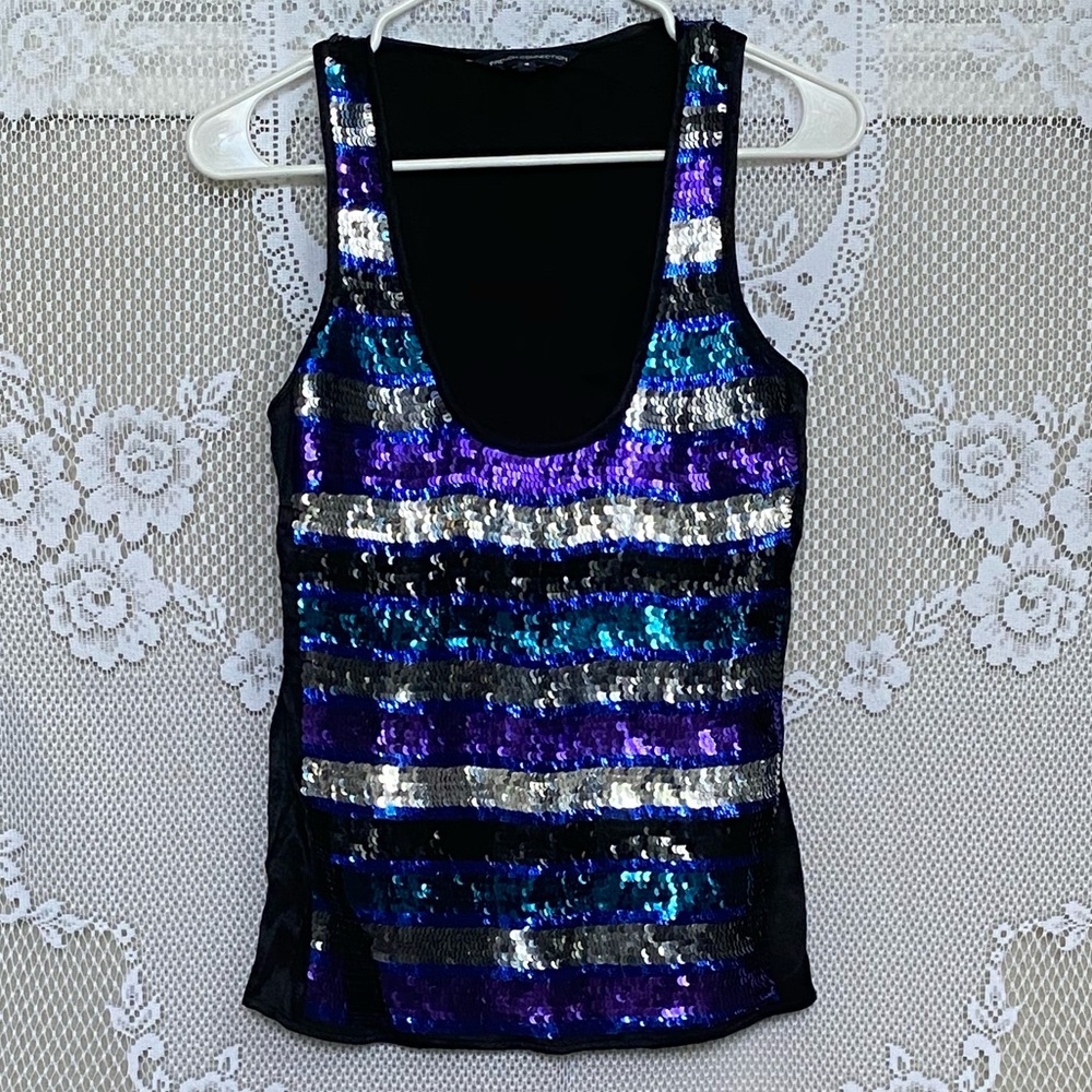 Sequin Tank Top